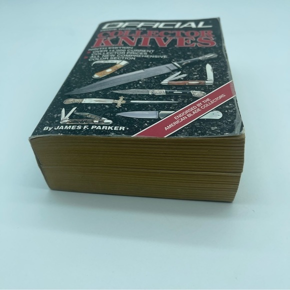 Official Price Guide To Collector Knives Book by James F. Parker Flawed - Picture 2 of 10